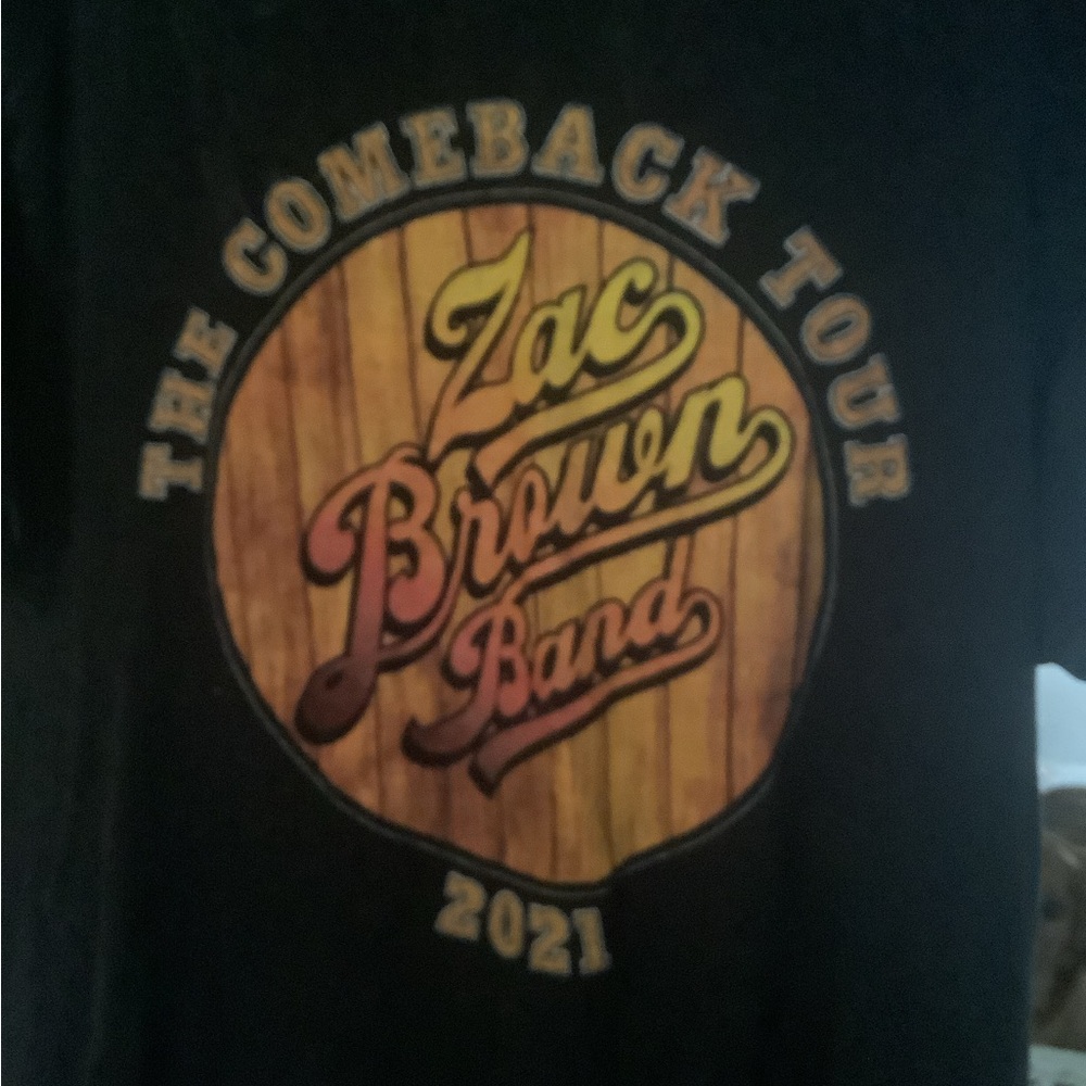 Zac Brown Band The Comeback Tour 2021 Tee